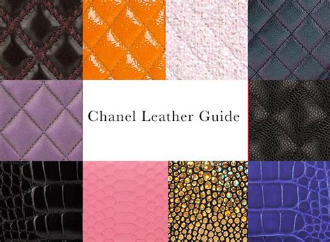 The Guide to Chanel Leathers and Mate